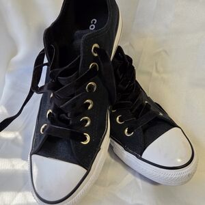 Converse All Star Black Canvas Sneakers
